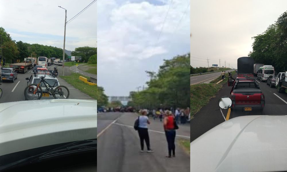 Cierre total de vía en la Variante Chicoral por manifestación del sector arrocero