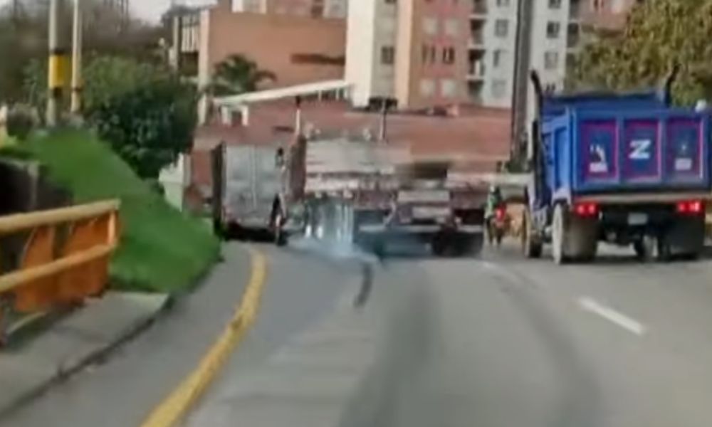 Imprudencia vial termina en accidente con graves consecuencias