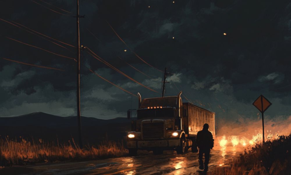 La noche en que un desconocido me salvó en la carretera