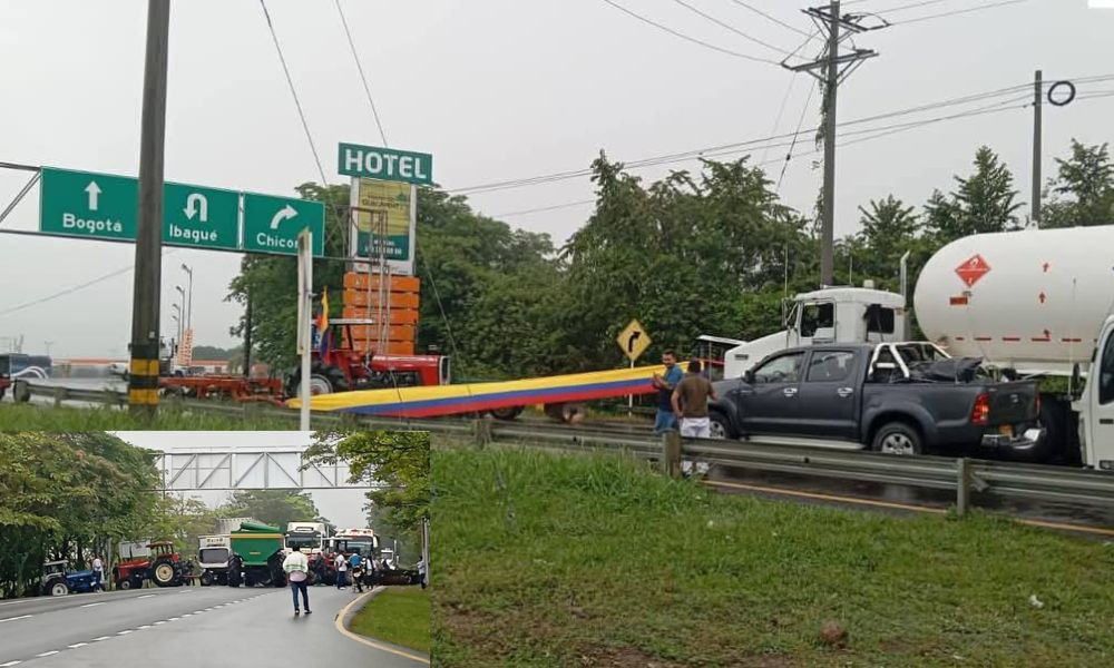 MOVILIDAD TOLIMA Cierre total en la vía Ibagué Espinal y Variante Chicoral