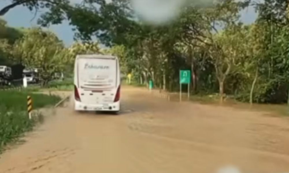 Precaución Inundación afecta la movilidad en el sector de Piscilago