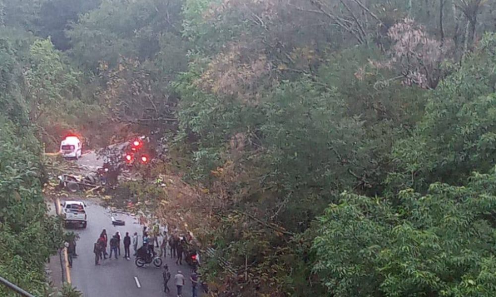 Accidente Vial en la Vía Calarcá