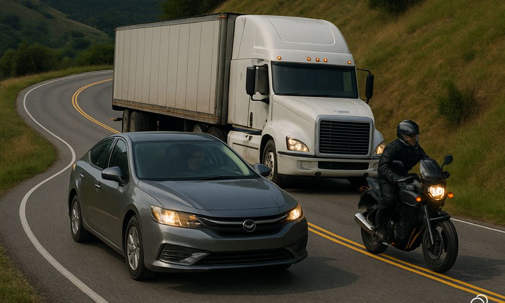 Cómo reducir el riesgo de vuelco en curvas y pendientes