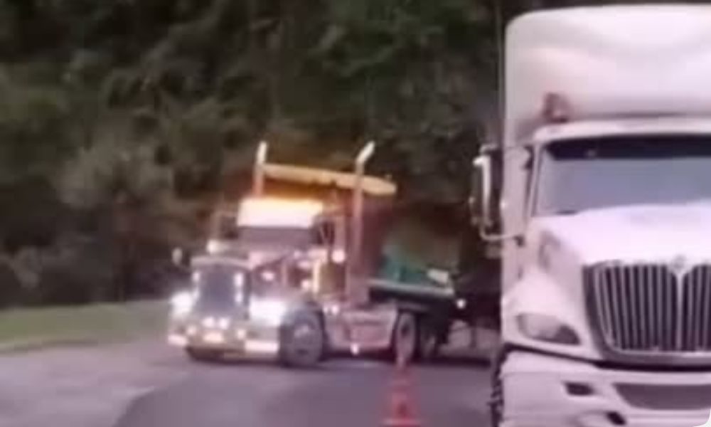 Fuerte Congestión Vehicular en la Vía Cajamarca - Alto de La Línea