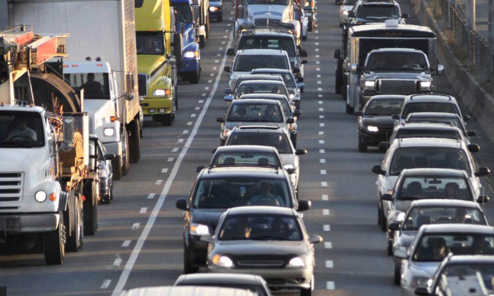 El tráfico y los embotellamientos