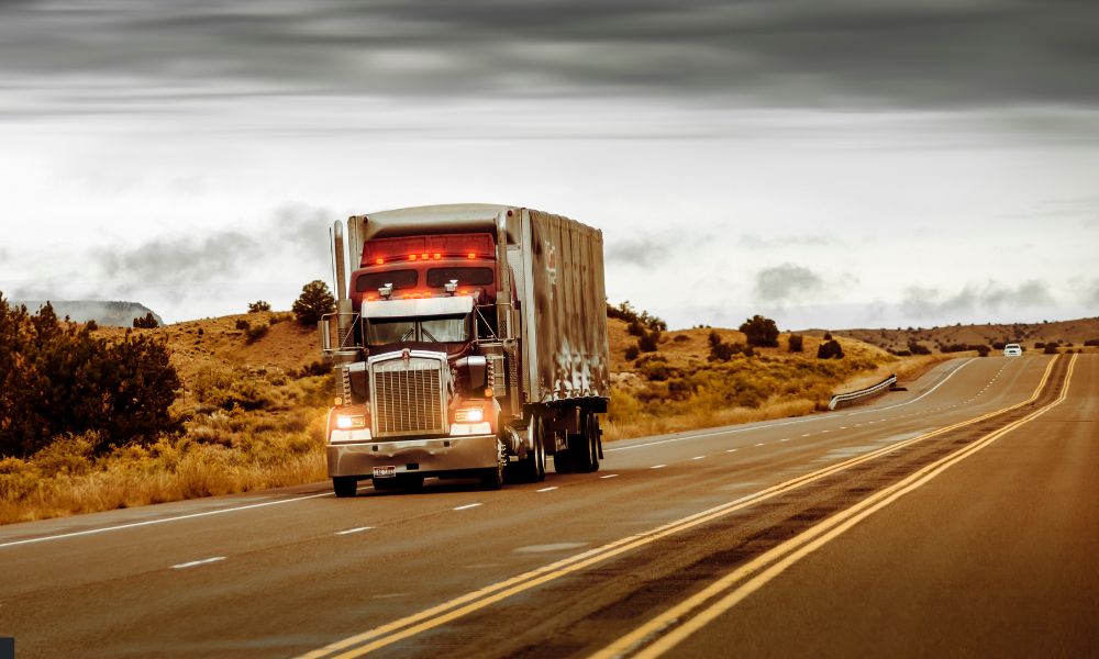 usar correctamente las luces del camión