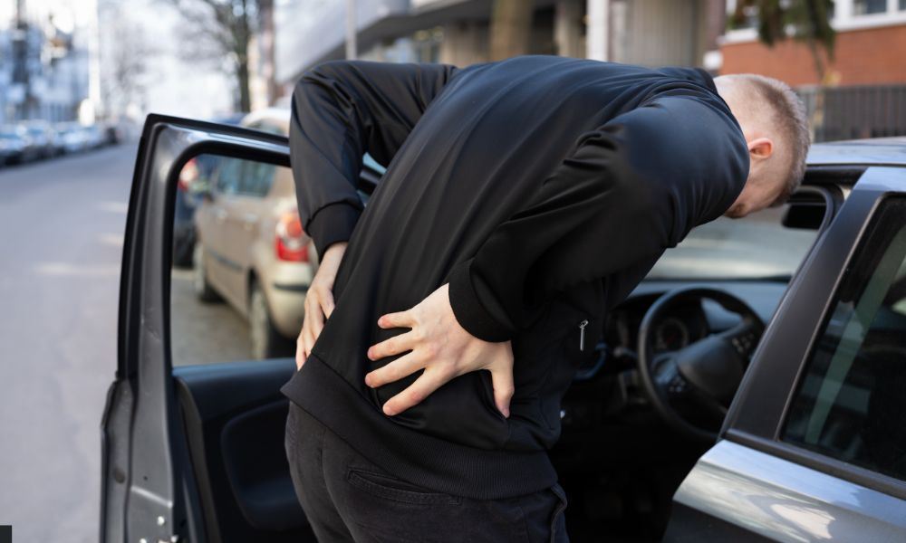 reducir dolores de espalda en la carretera